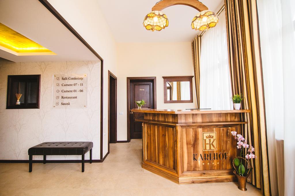 Karlhof Hotell Sebeş Eksteriør bilde